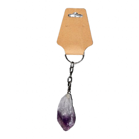 Amethyst Keychain